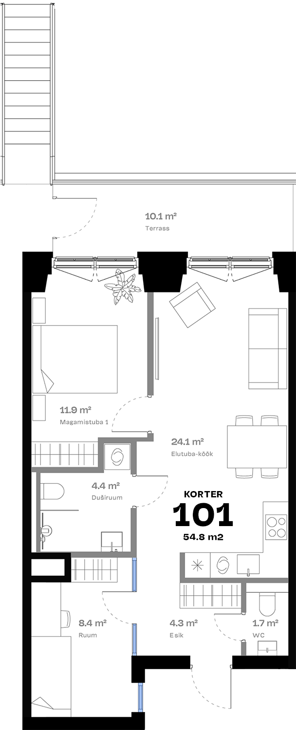 Plan with Additional Room