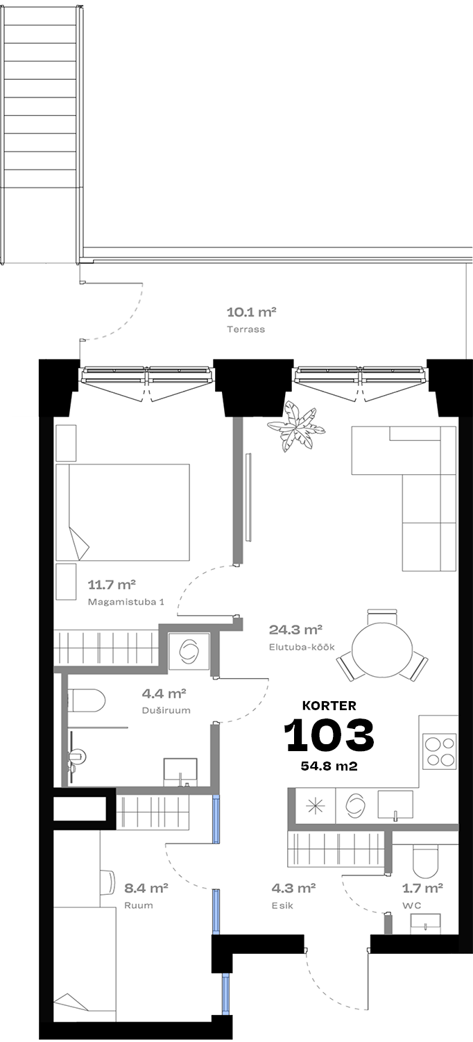 Plan with Additional Room