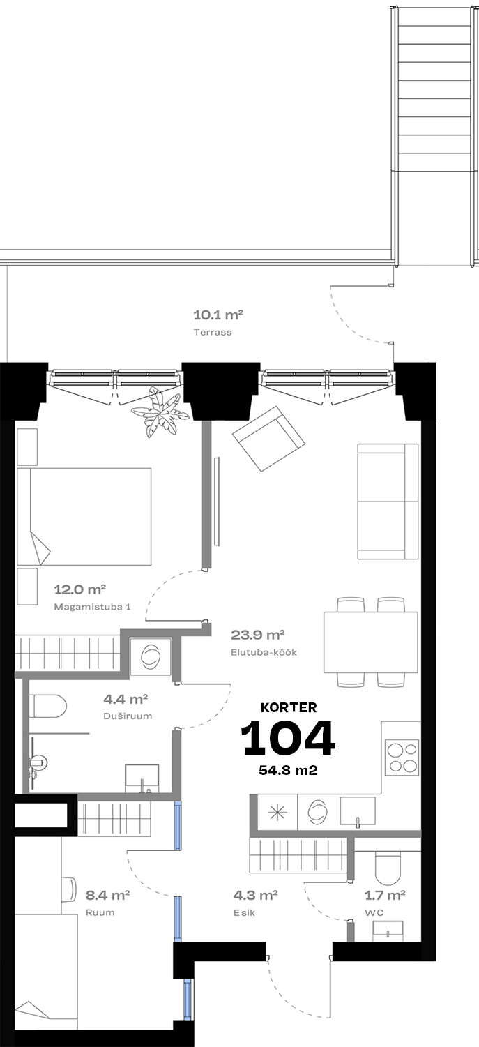 Plan with Additional Room