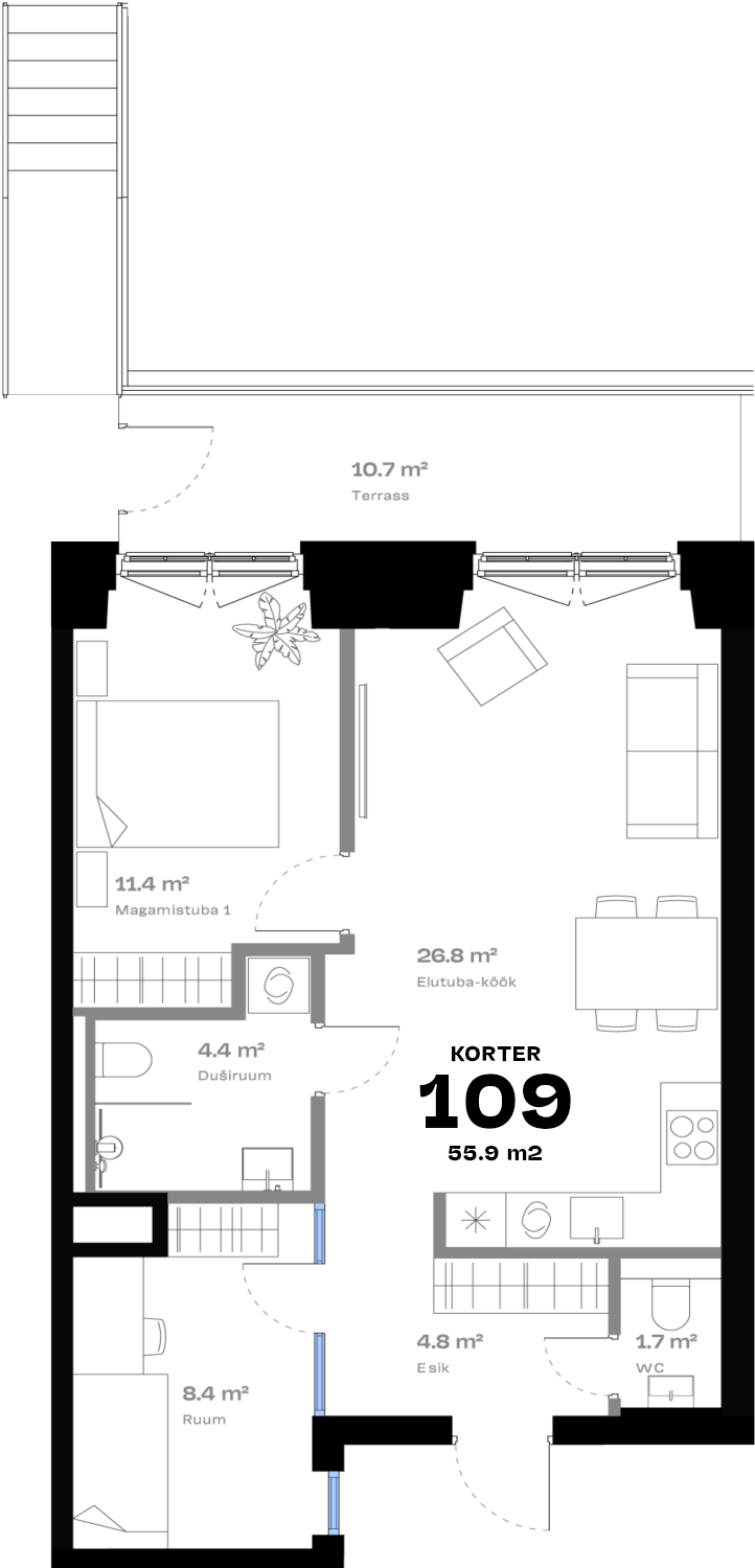 Plan with Additional Room
