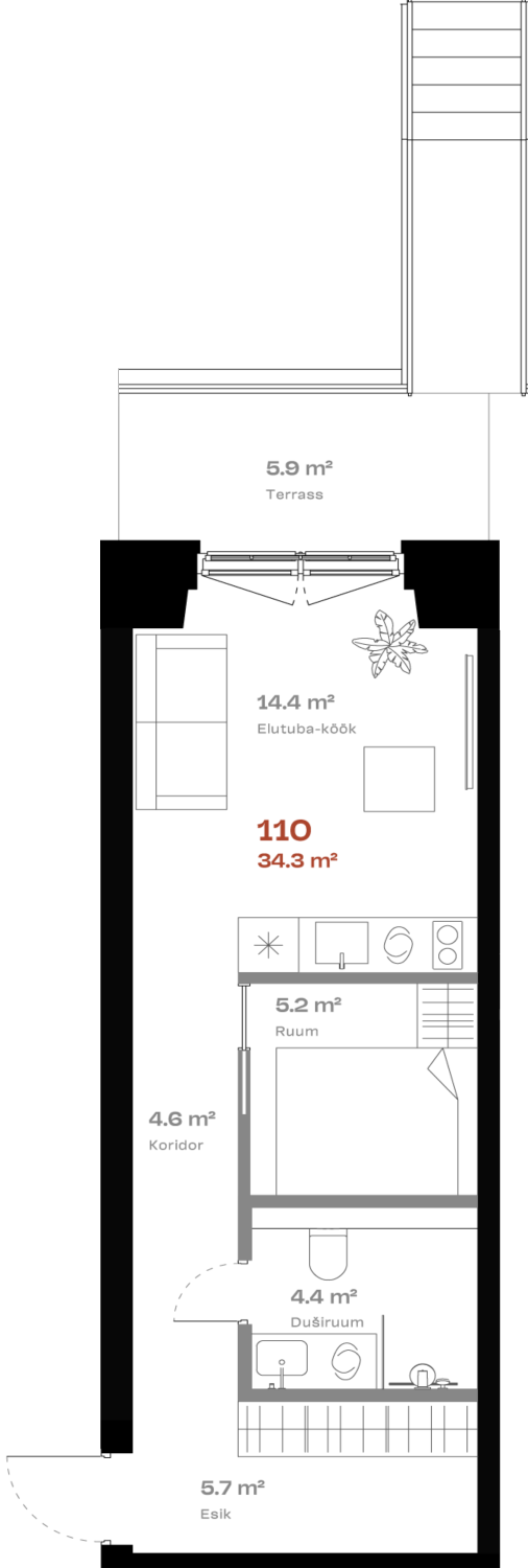 Plan with Additional Room