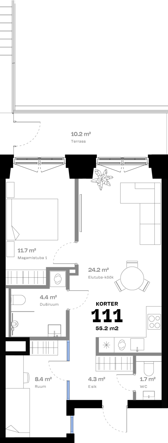 Plan with Additional Room