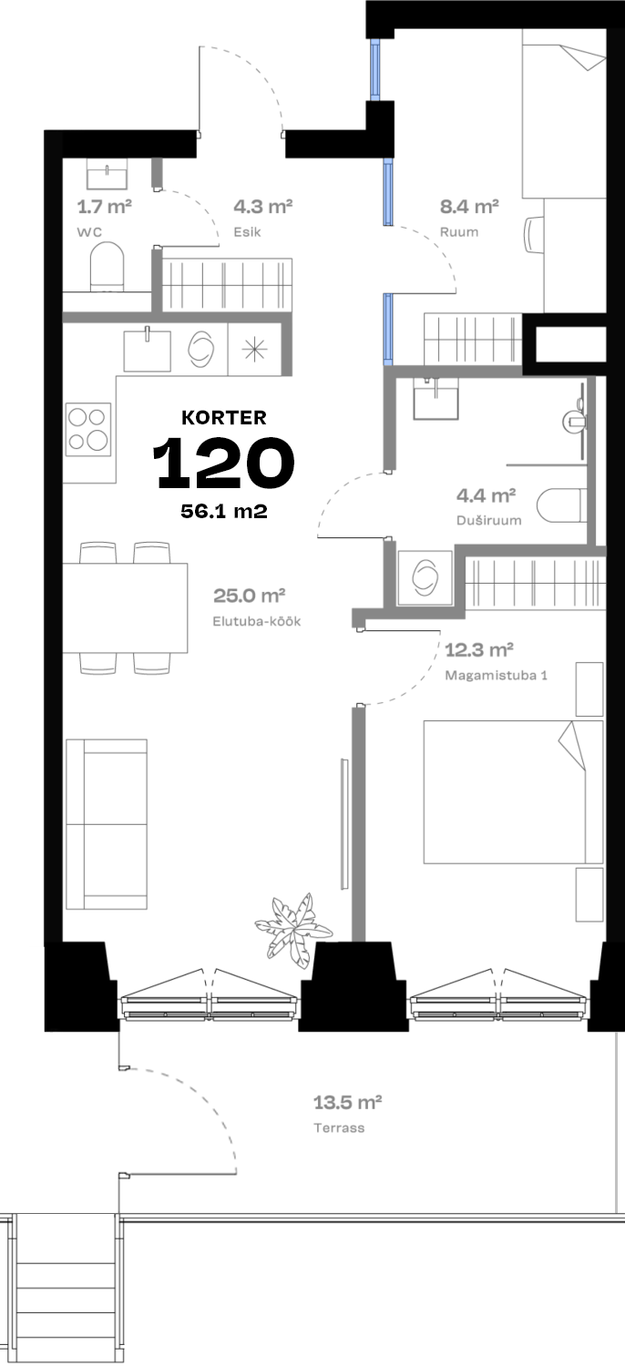 Plan with Additional Room