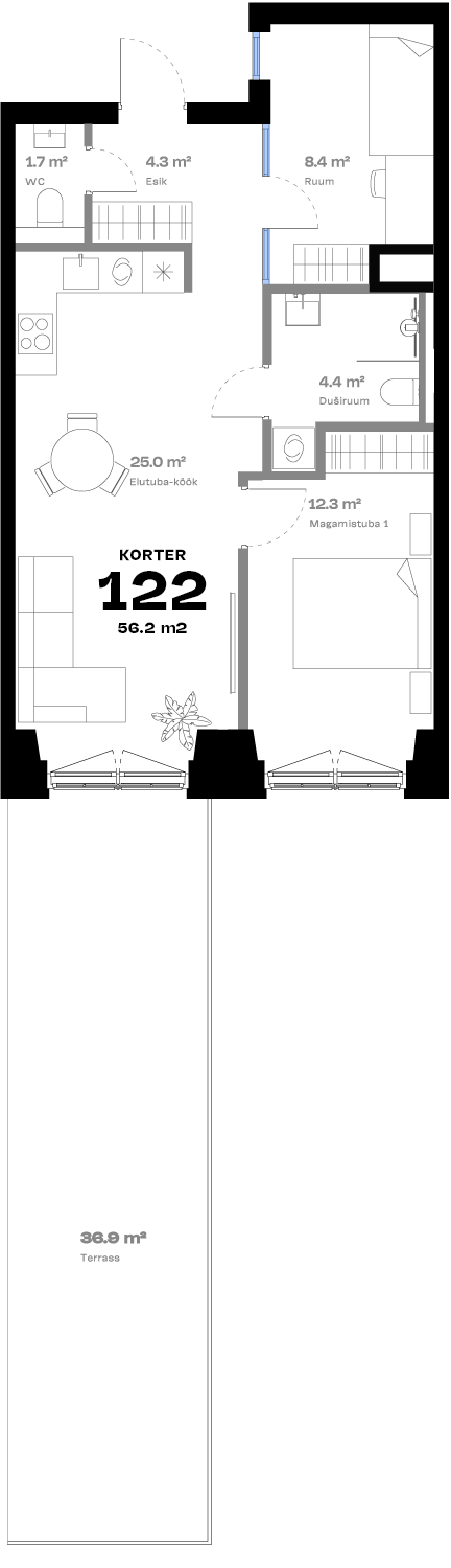Plan with Additional Room