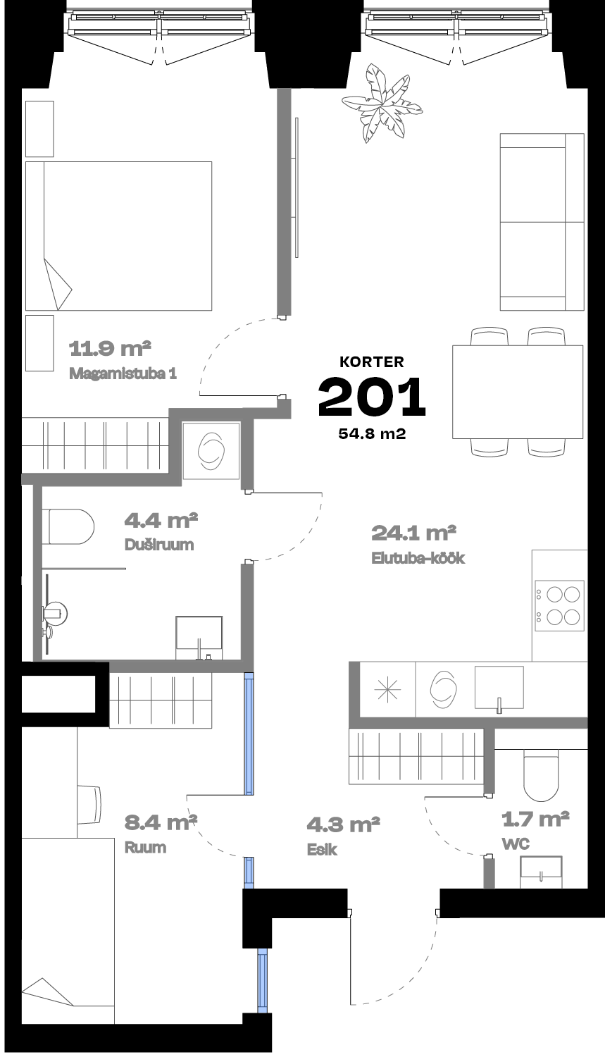Plan with Additional Room