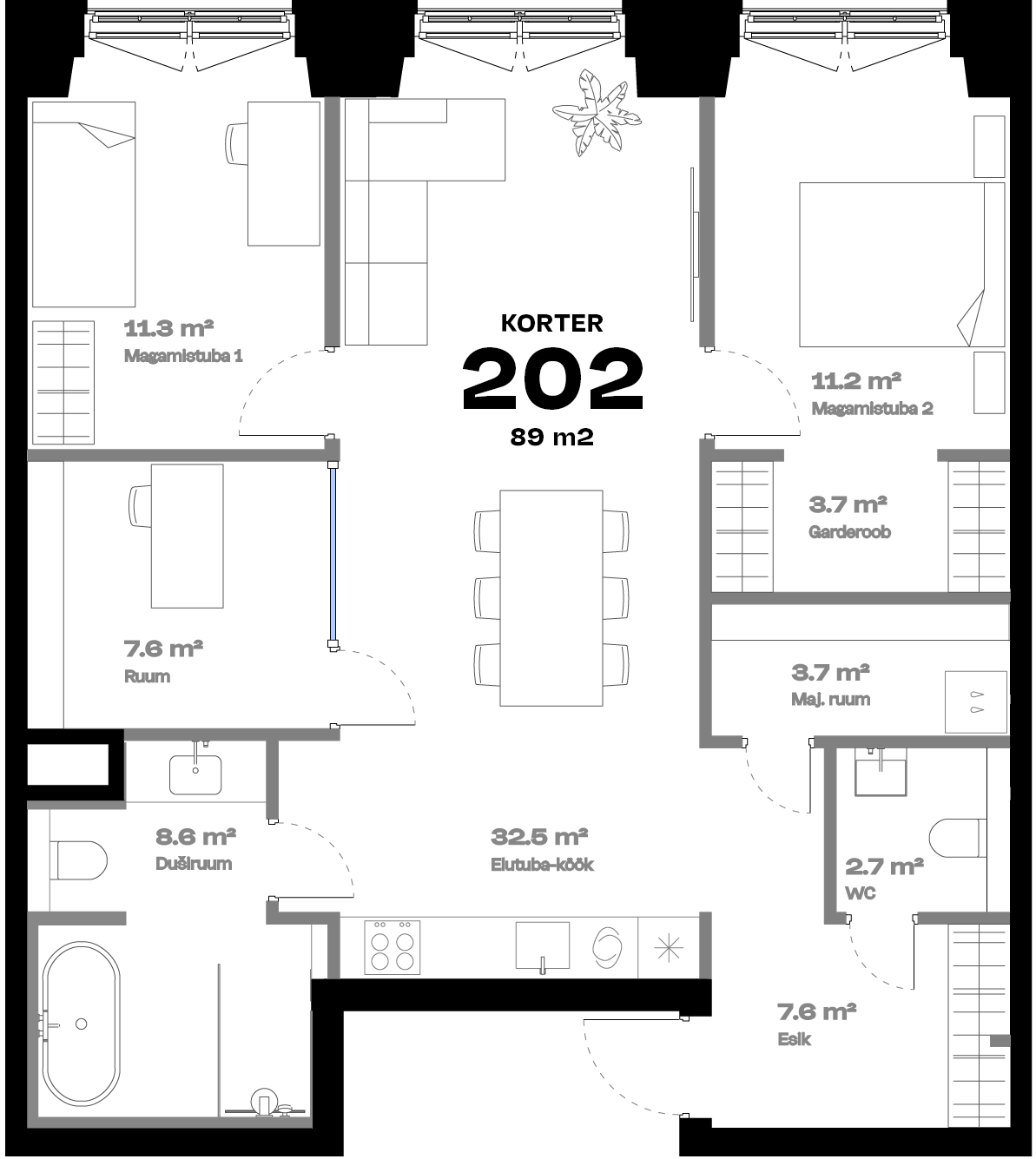 Plan with Additional Room
