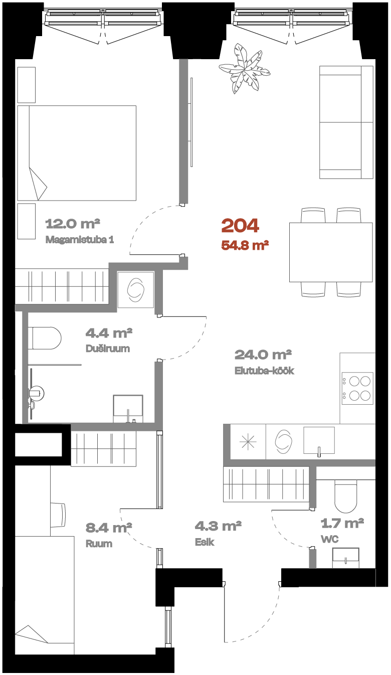 Plan with Additional Room