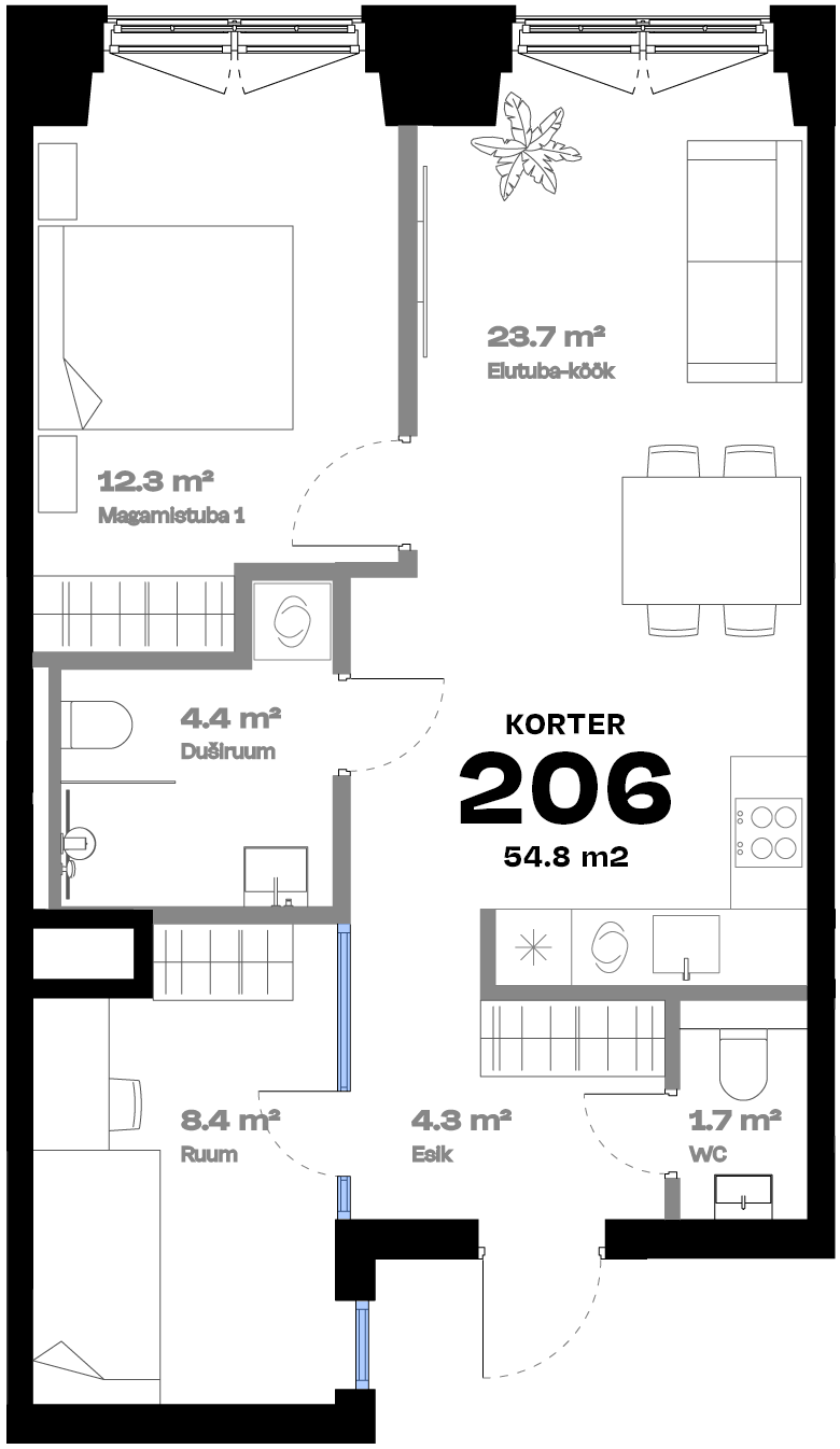 Plan with Additional Room