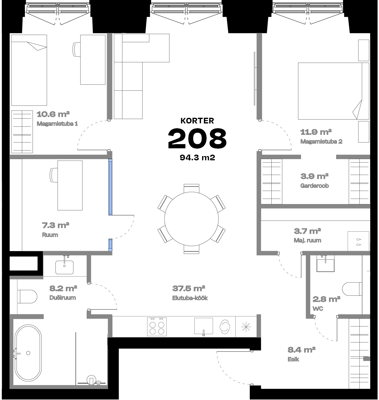 Plan with Additional Room