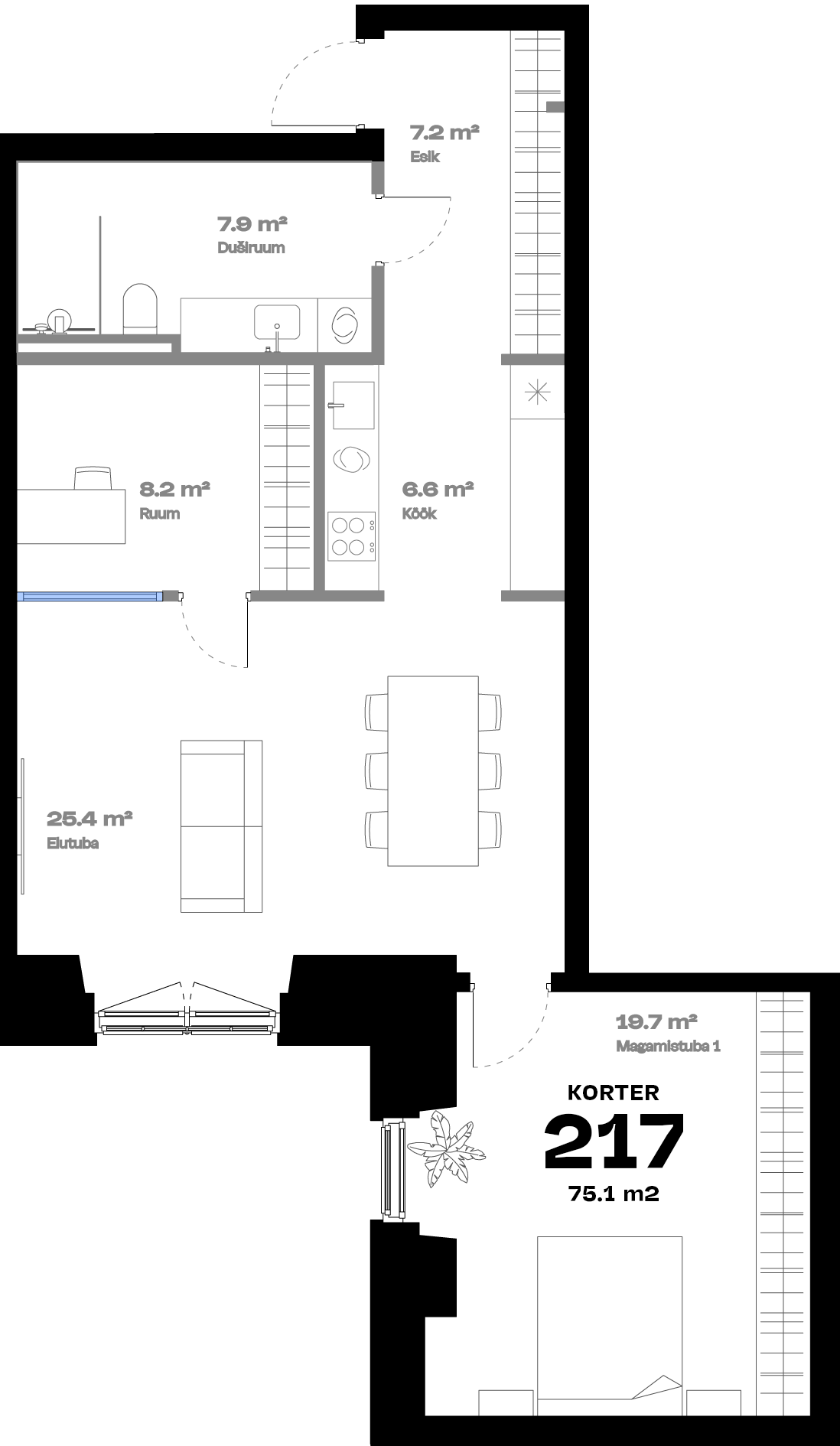 Plan with Additional Room