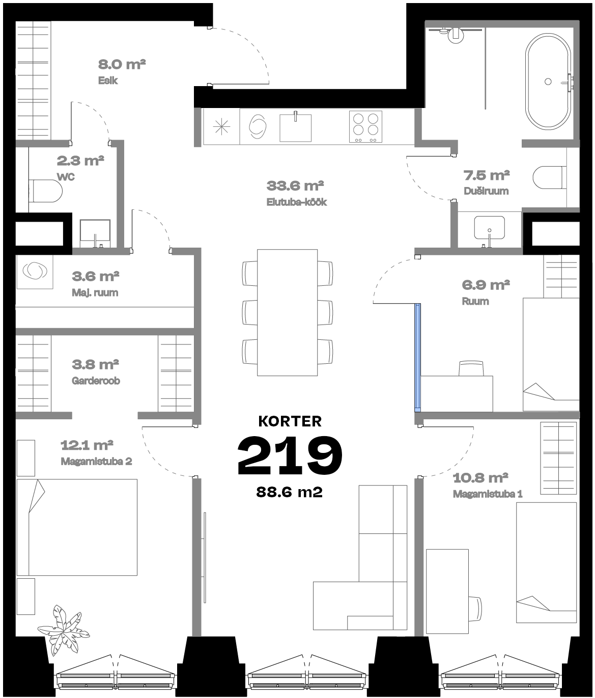 Plan with Additional Room