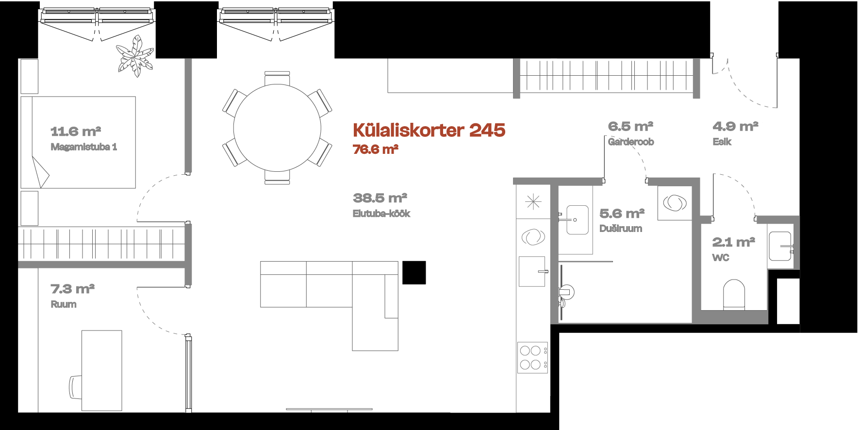 Plan with Additional Room