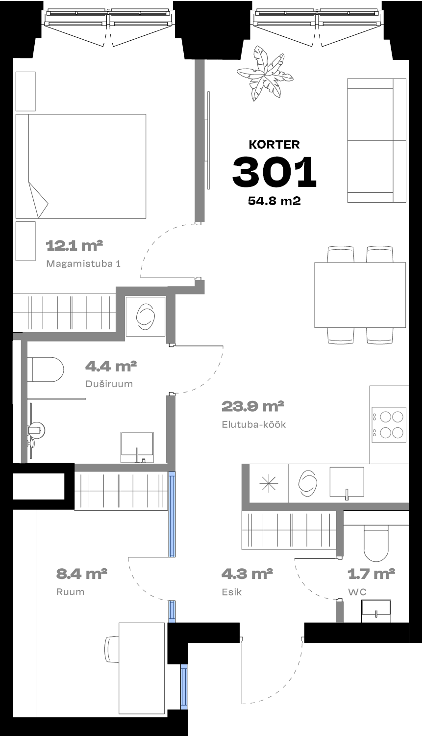 Plan with Additional Room