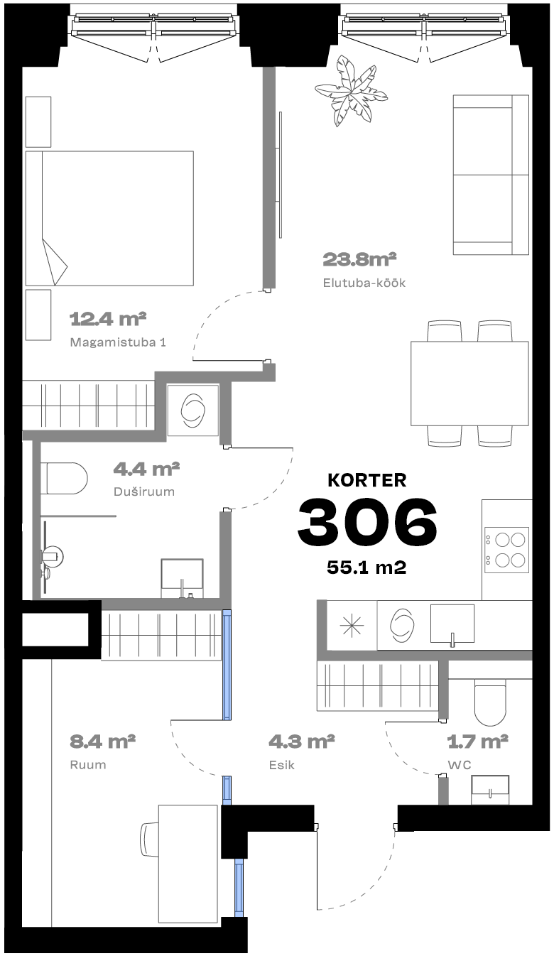 Plan with Additional Room
