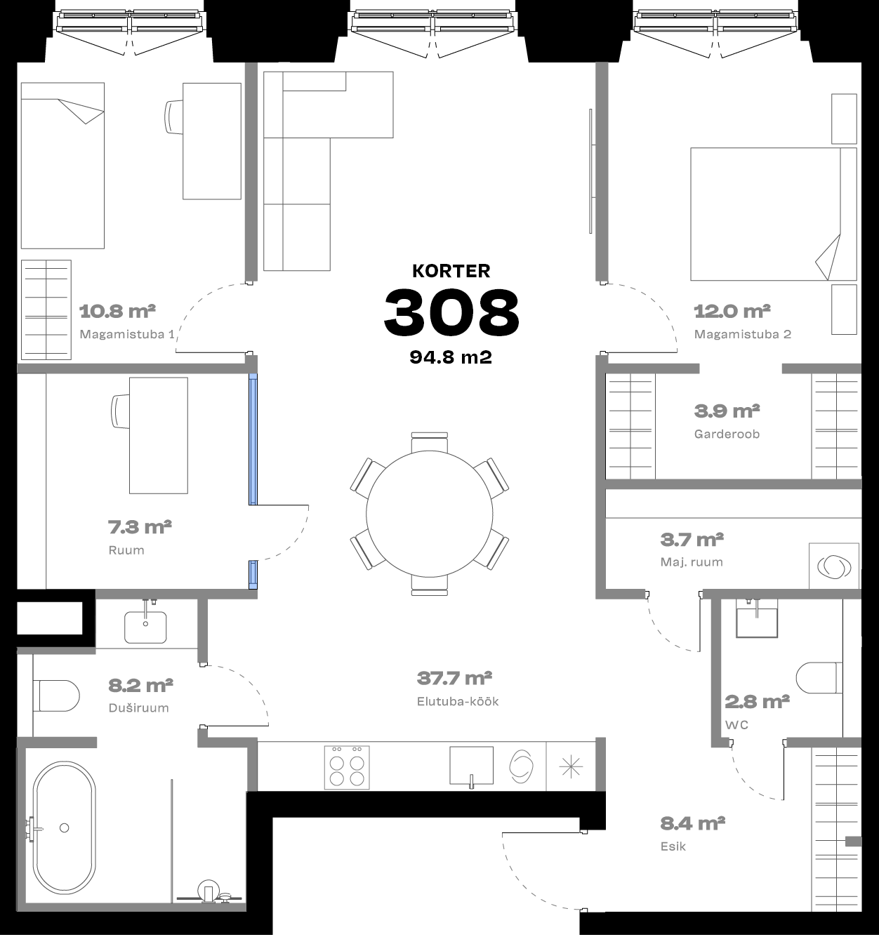 Plan with Additional Room