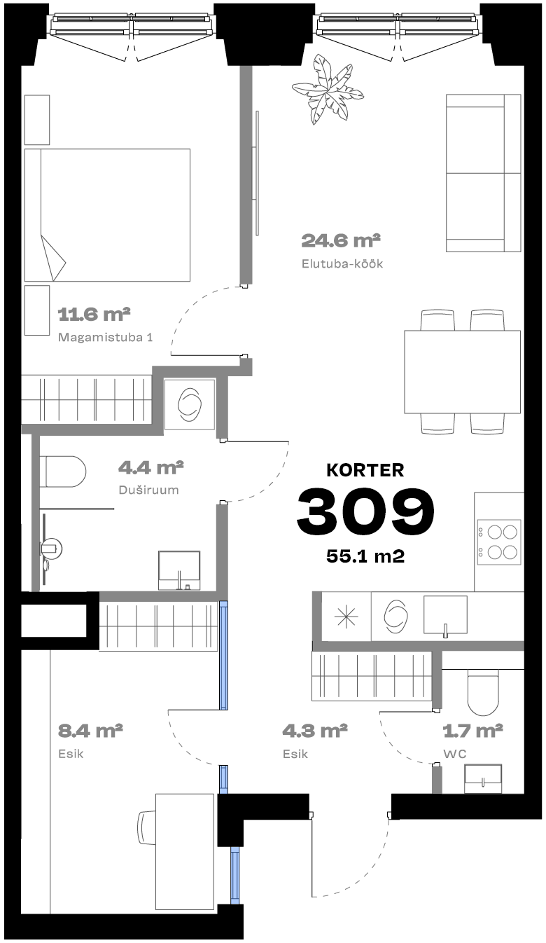 Plan with Additional Room