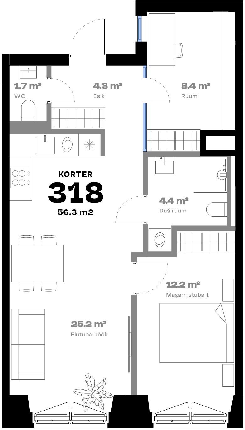 Plan with Additional Room