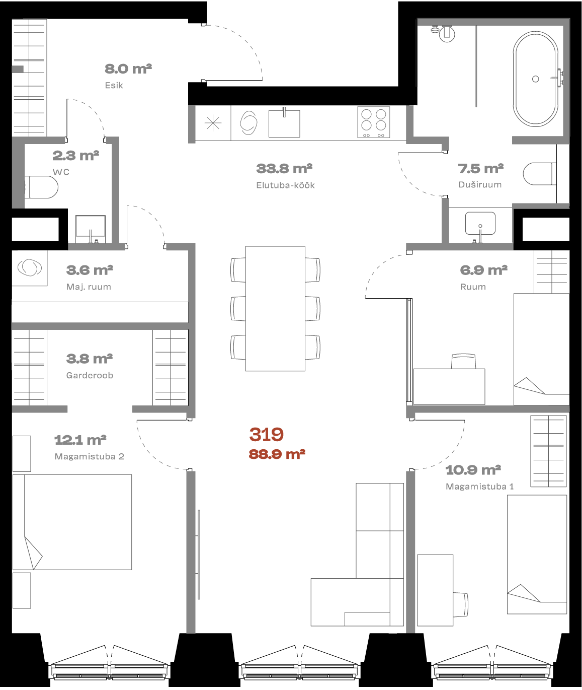 Plan with Additional Room