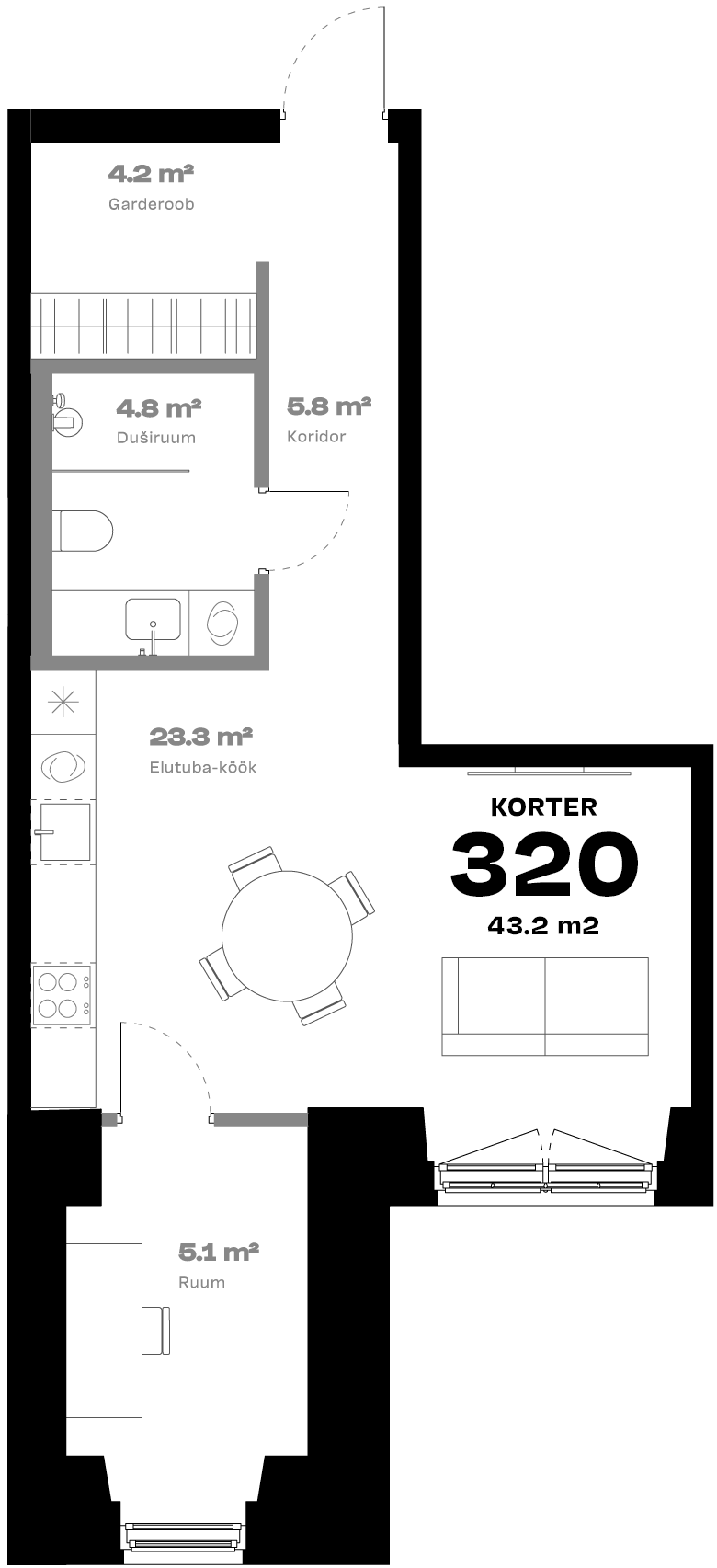 Plan with Additional Room