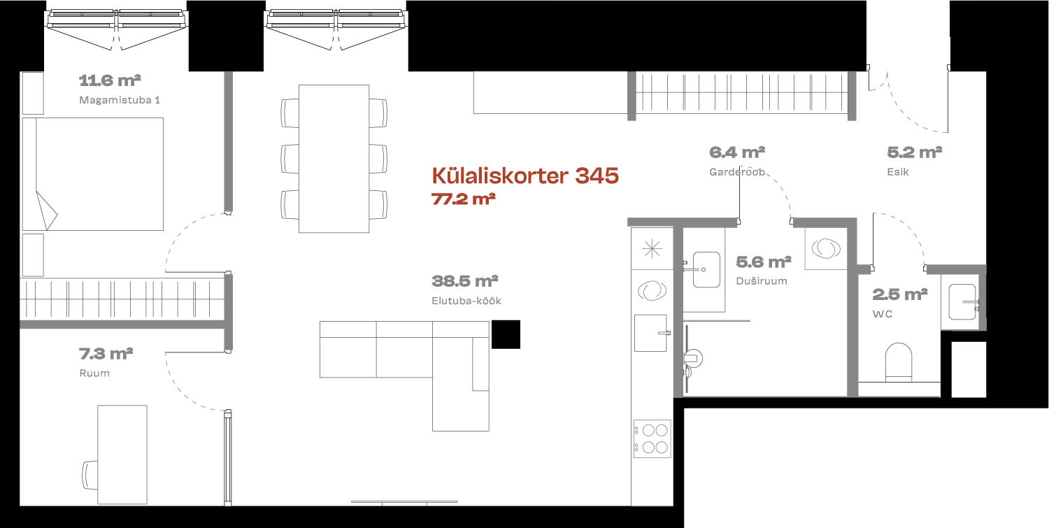 Plan with Additional Room