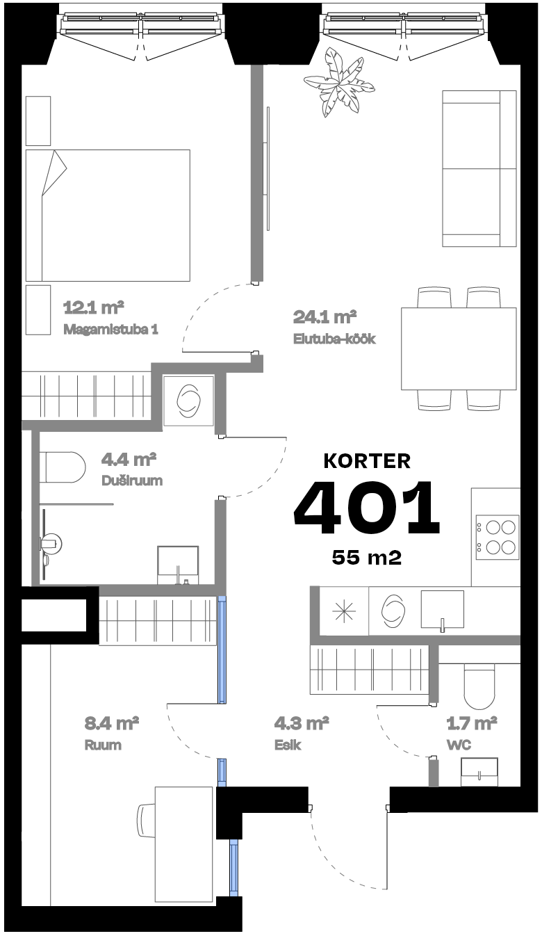 Plan with Additional Room