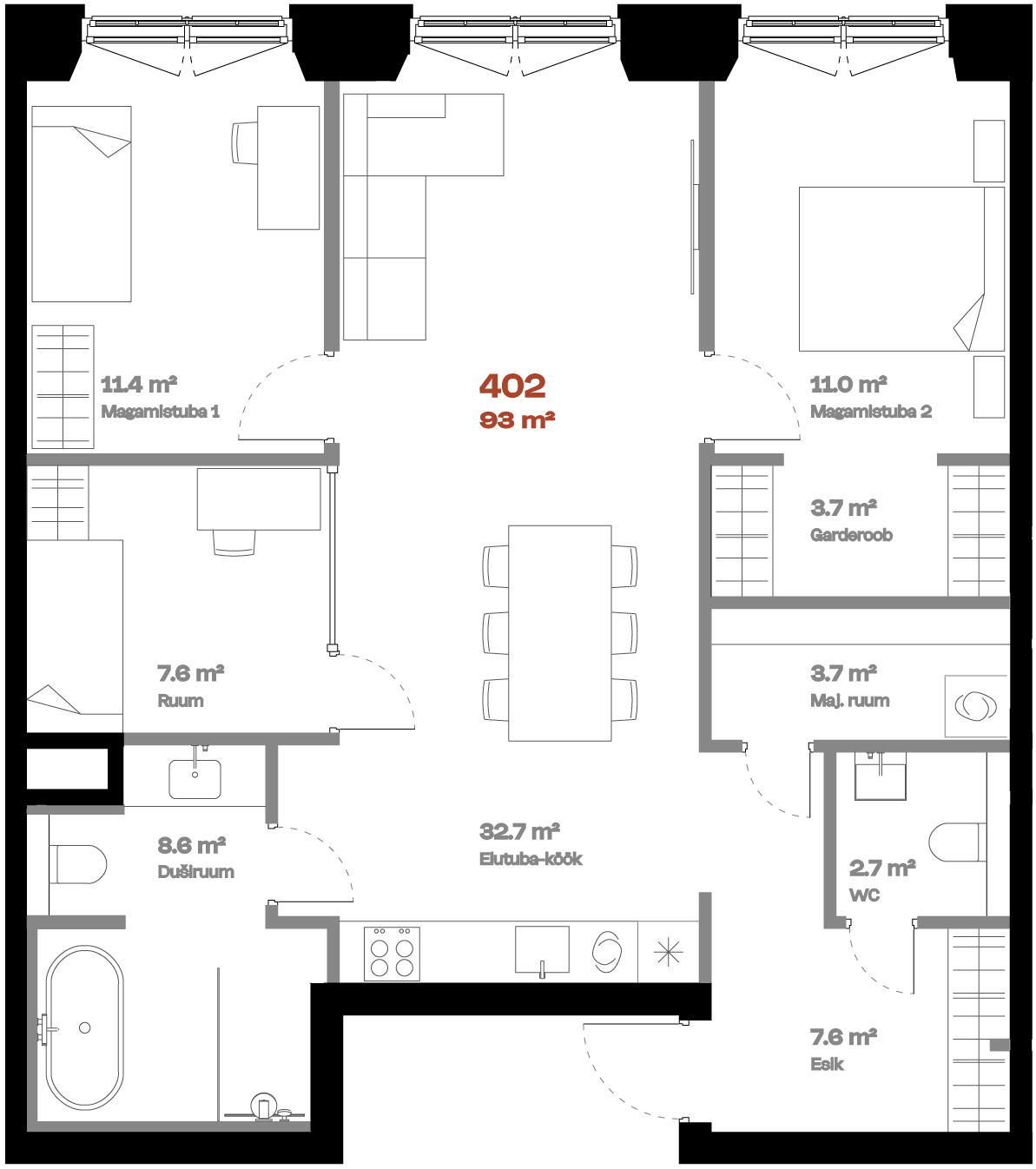 Plan with Additional Room