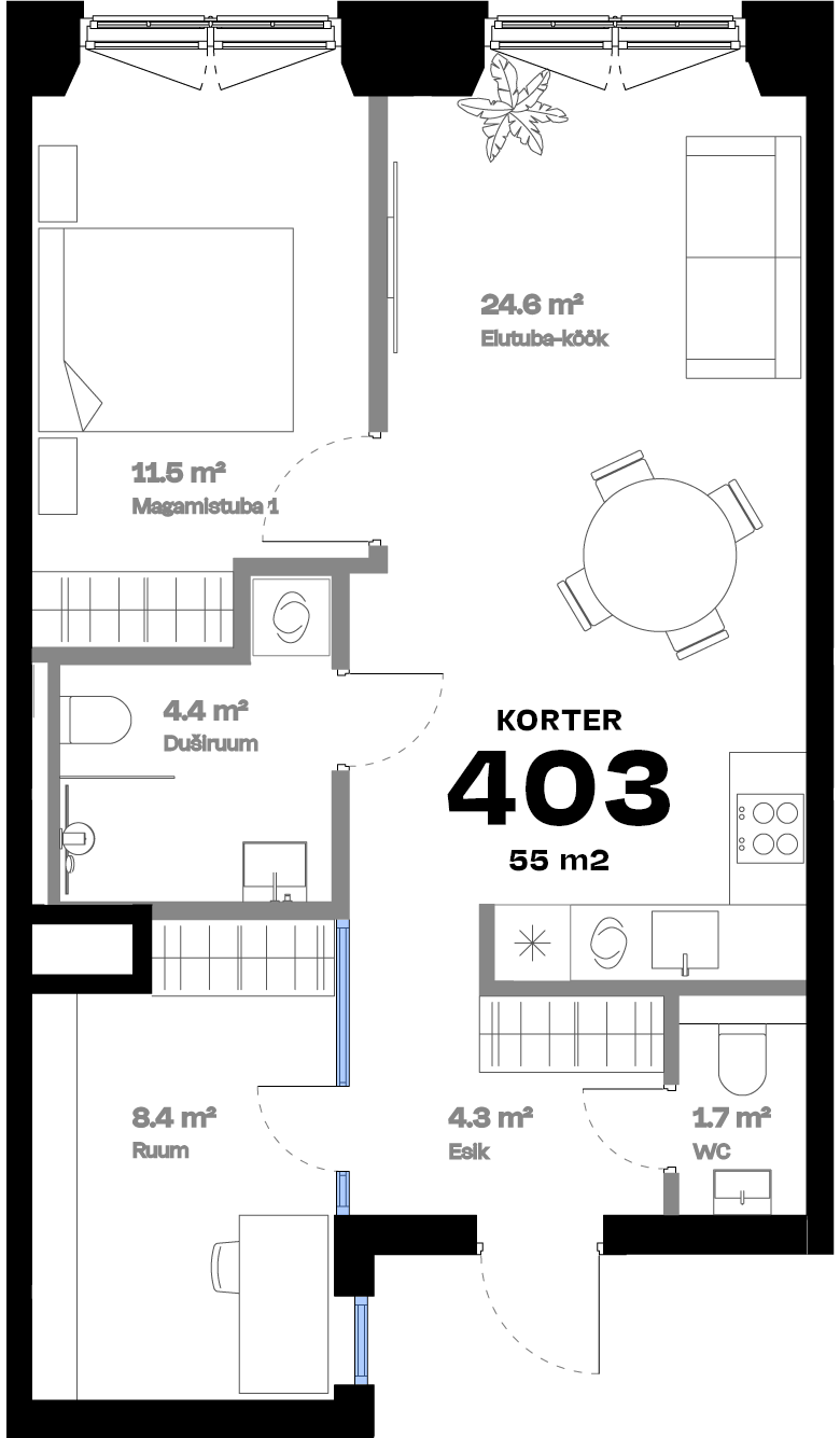 Plan with Additional Room