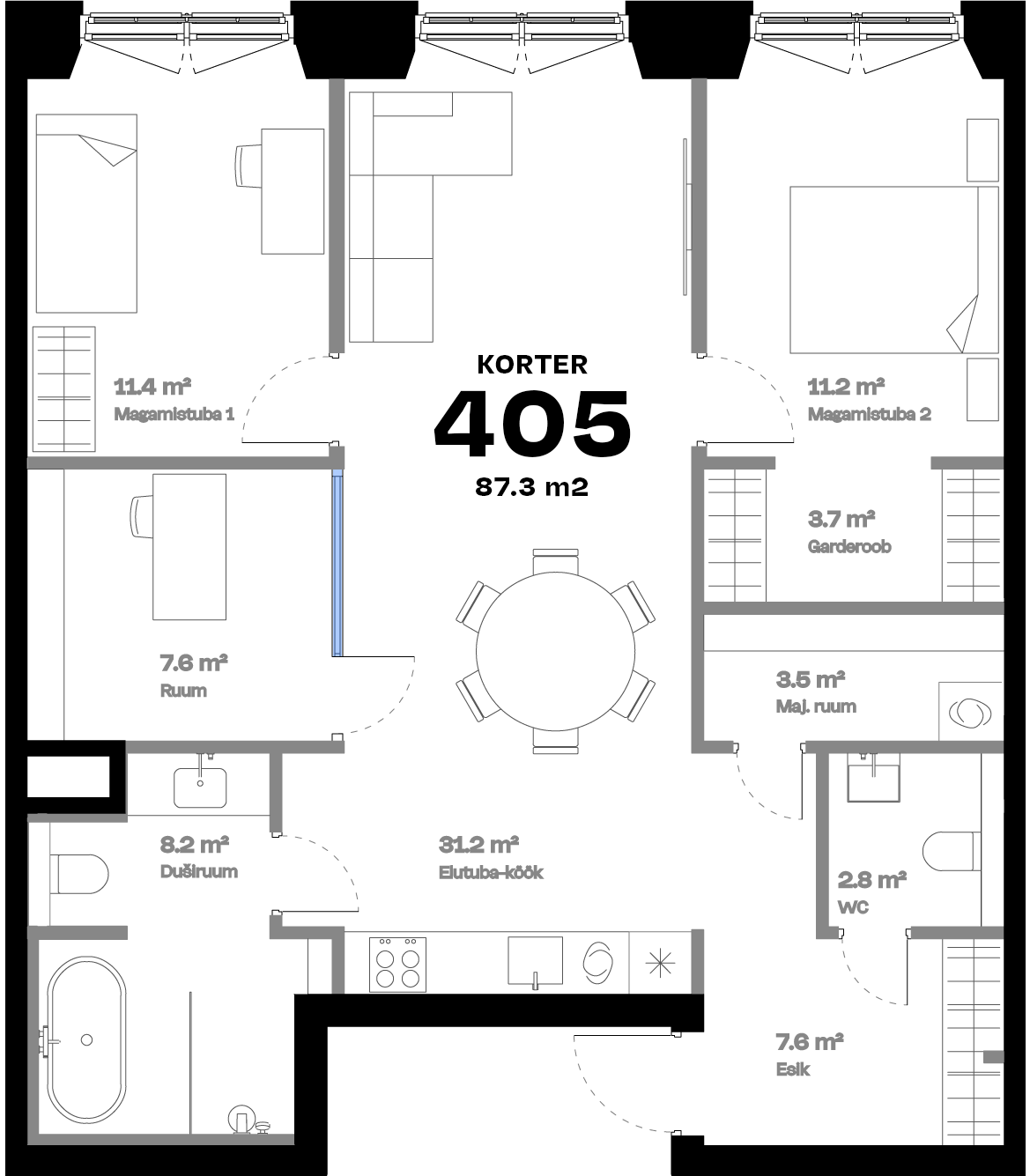 Plan with Additional Room