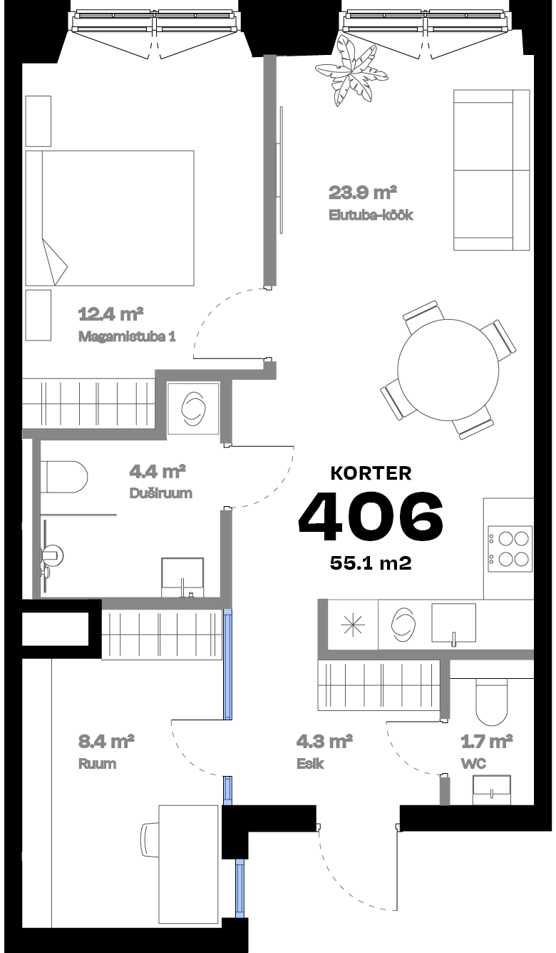 Plan with Additional Room