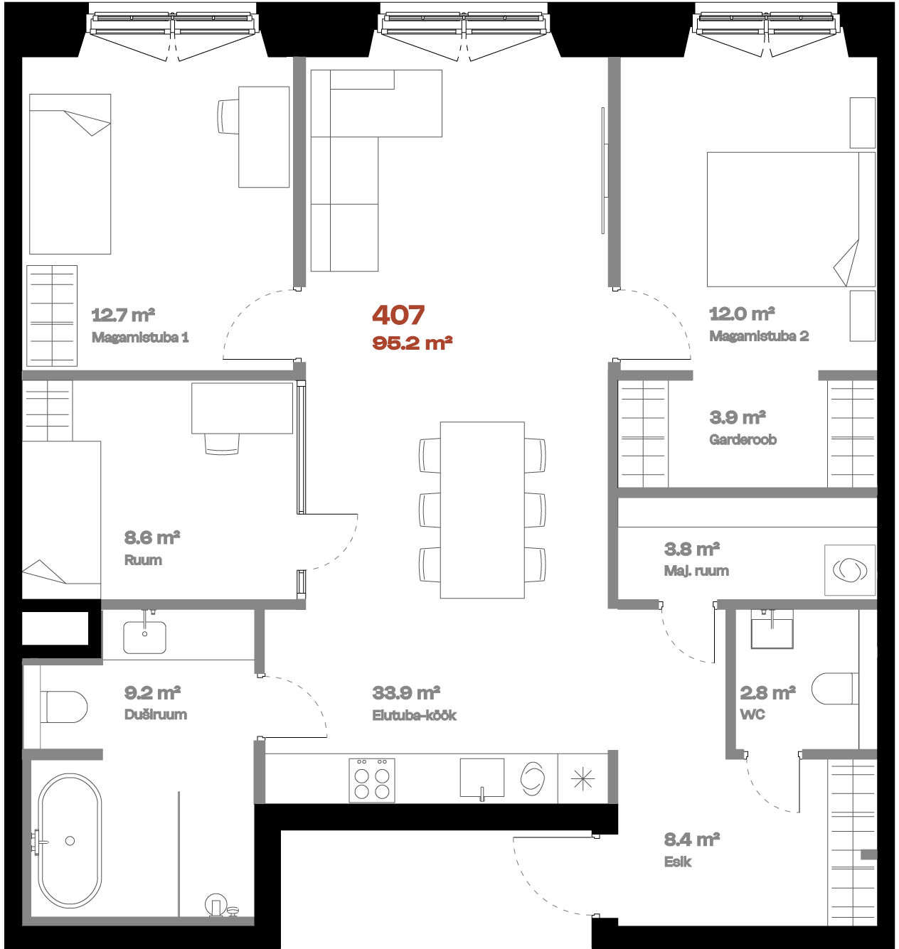 Plan with Additional Room