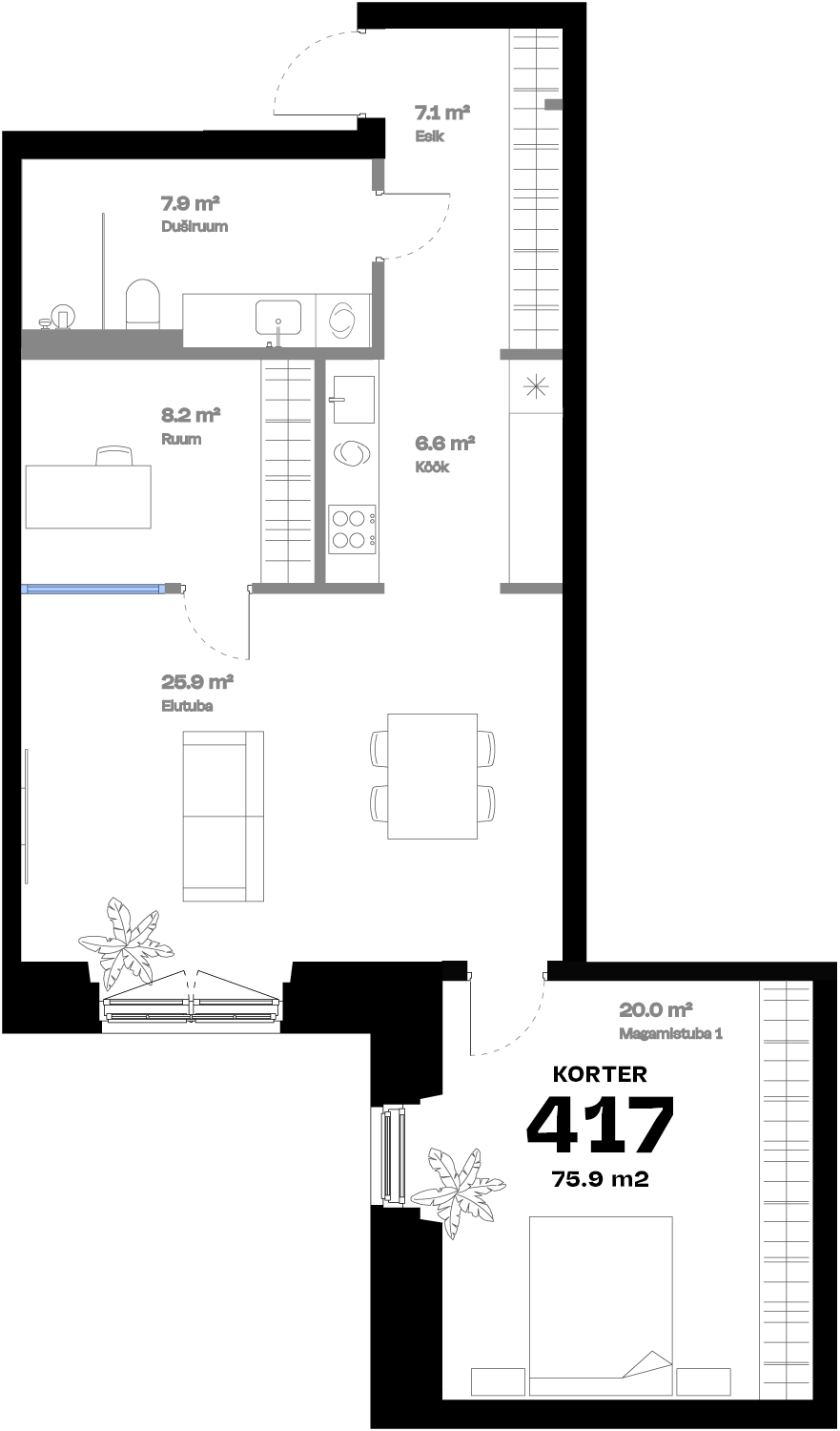 Plan with Additional Room