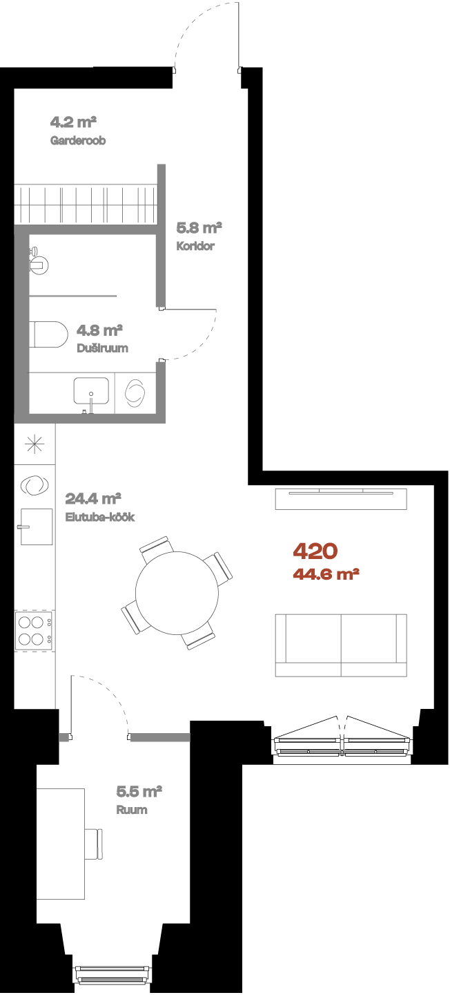 Plan with Additional Room