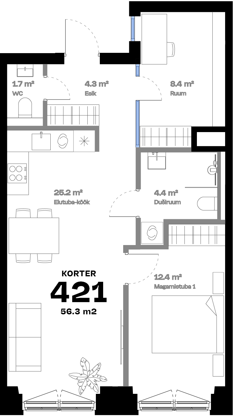 Plan with Additional Room