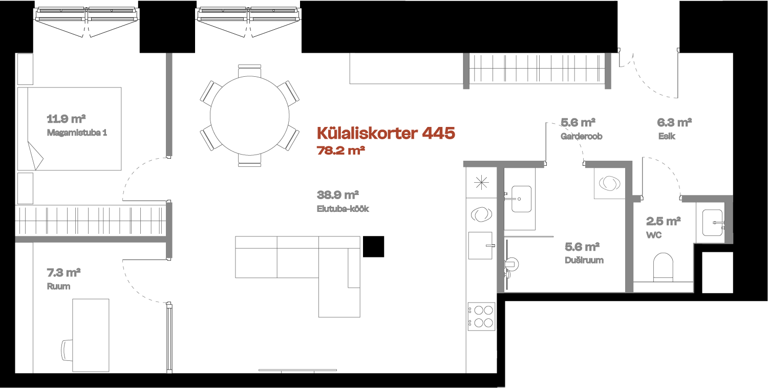 Plan with Additional Room